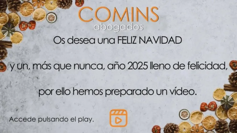 ¡Feliz Navidad y Próspero 2026! Felicitación de Navidad